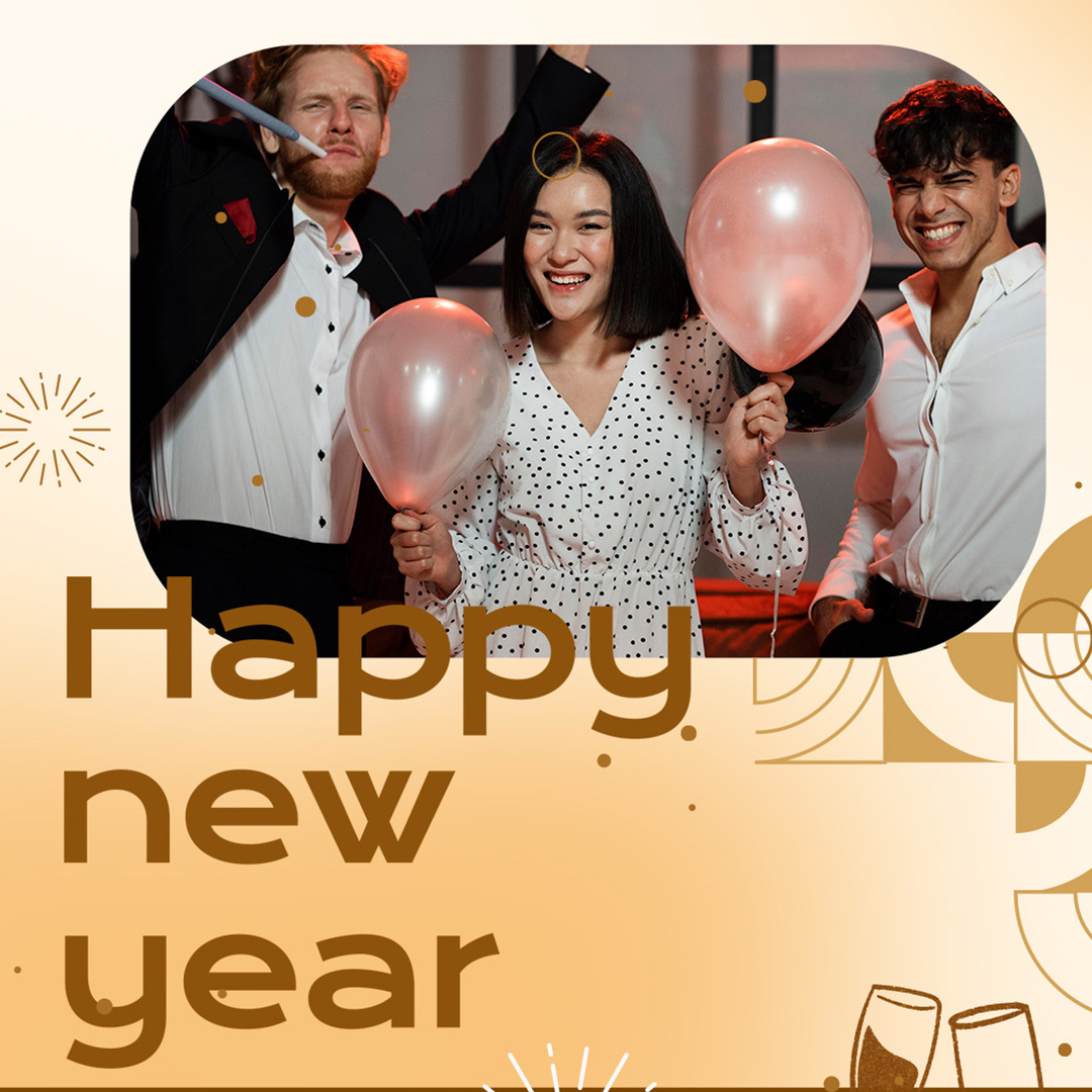 New year poster🎇🎇
